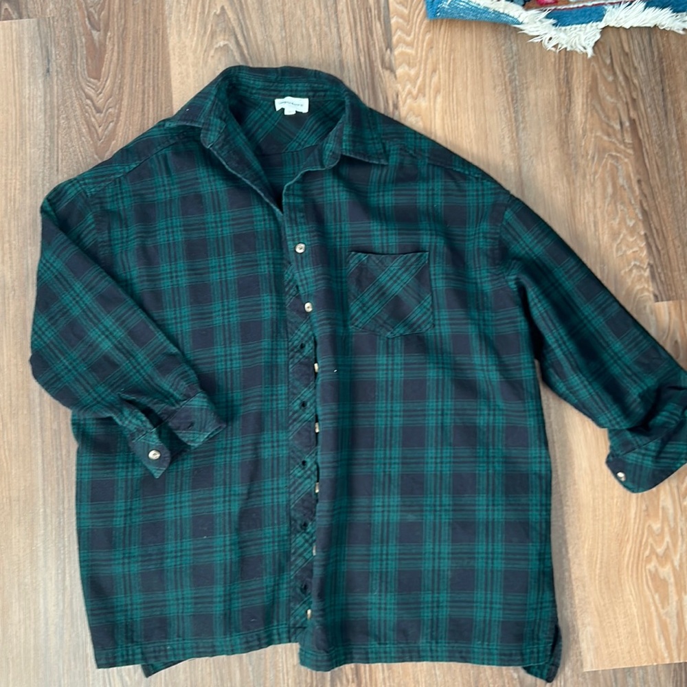 Superdown flannel button down